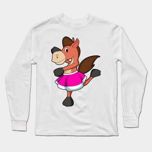 Horse Ballet Dance Long Sleeve T-Shirt